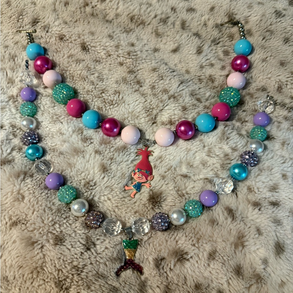 Colorful Kids Necklace Set
